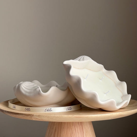 Large Clam Shell Soy Wax Candle
