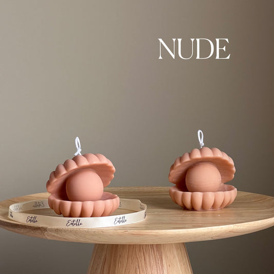 Sea Shell With Pear Candle