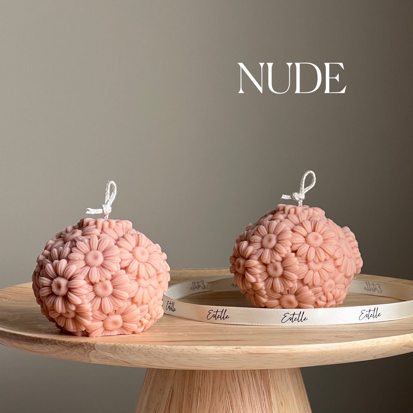 Cute Gerbera Ball Candle
