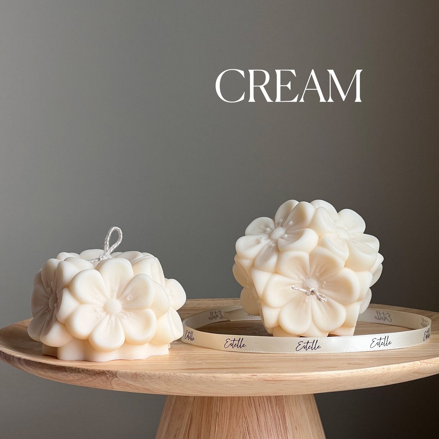 Flower Sakura Ball Candle