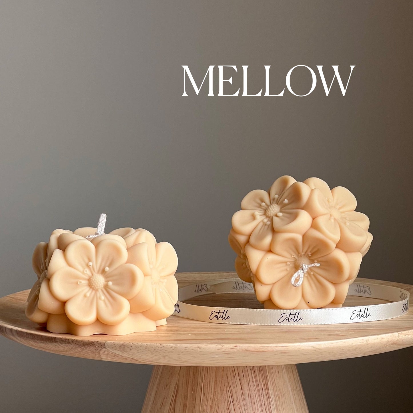Flower Sakura Ball Candle