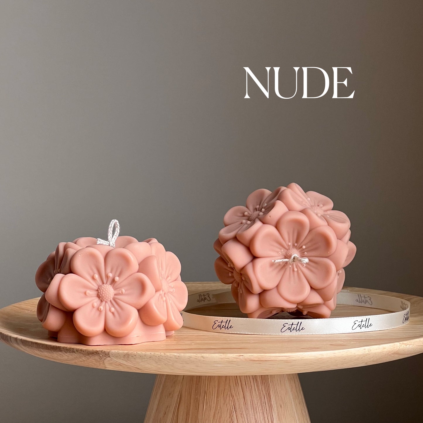 Flower Sakura Ball Candle
