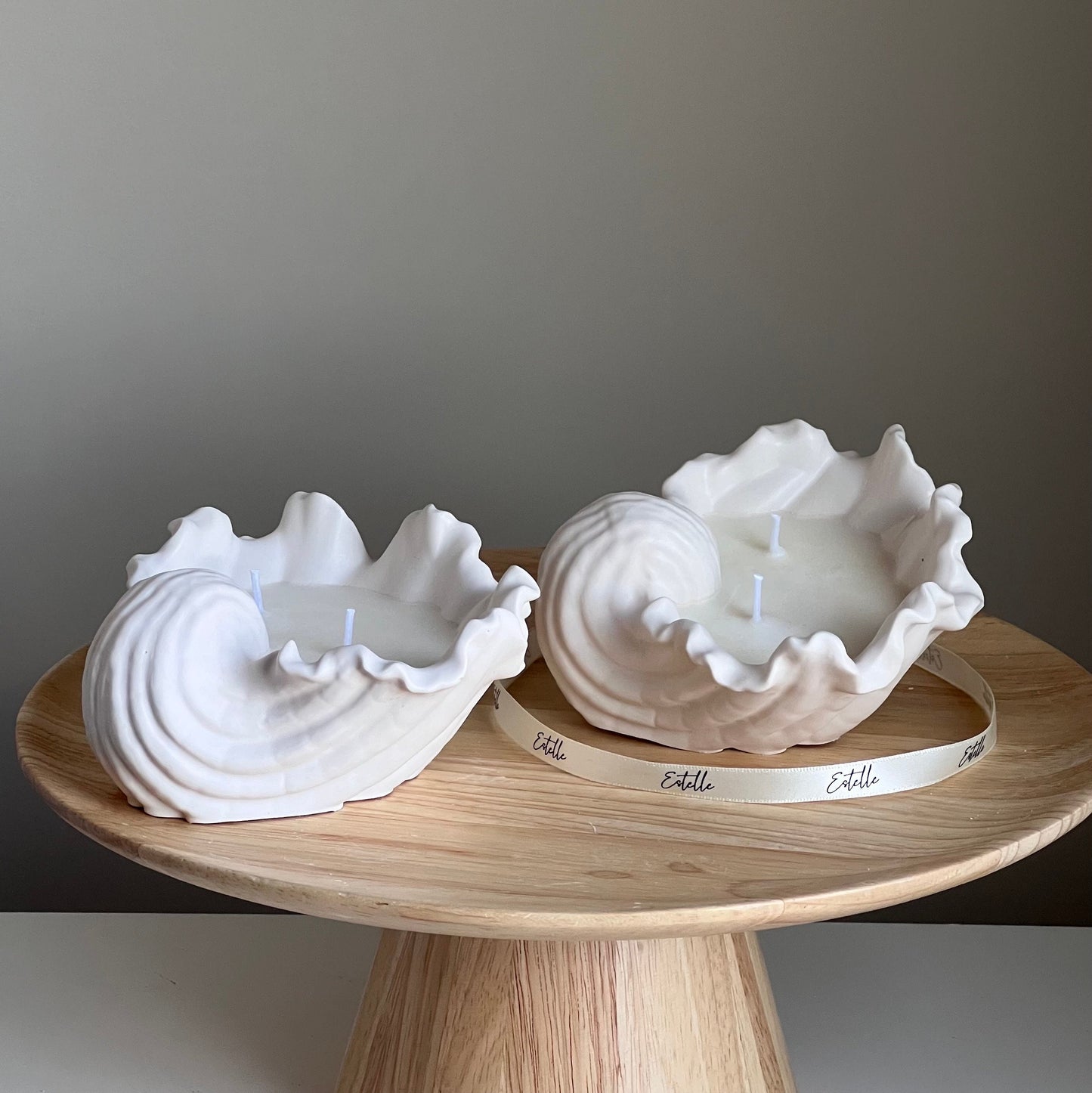 Conch Shell Container Soy Wax Candle