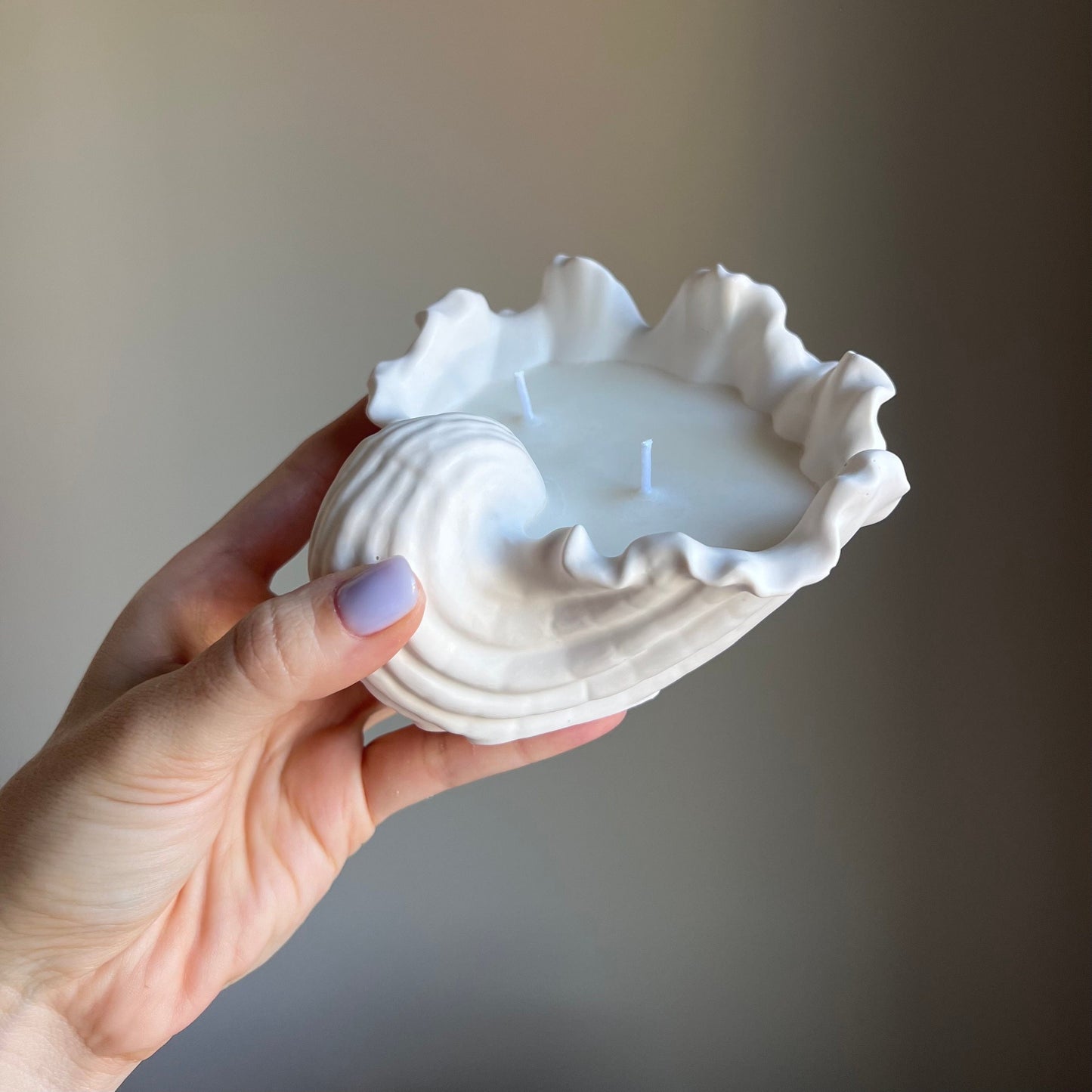 Conch Shell Container Soy Wax Candle