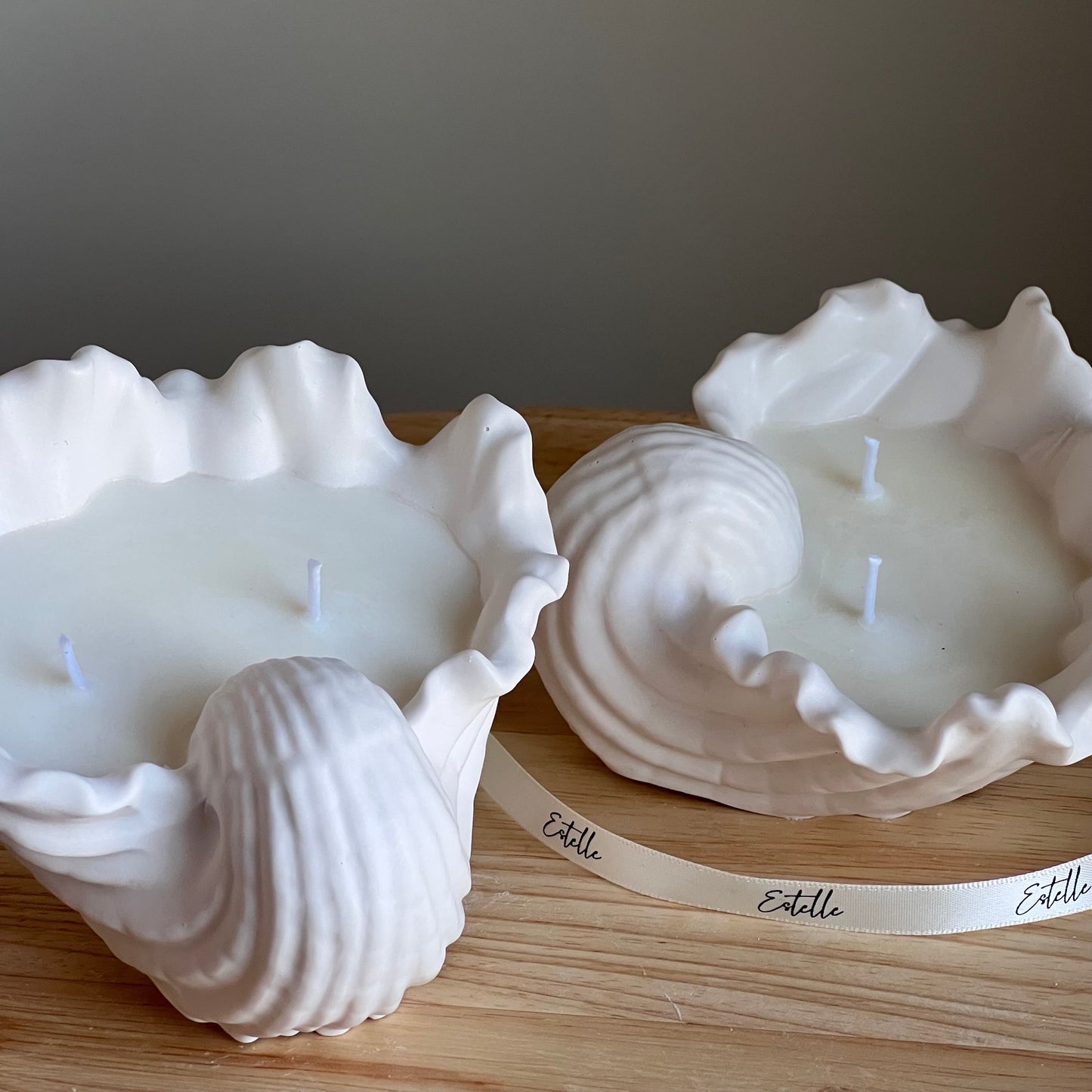 Conch Shell Container Soy Wax Candle