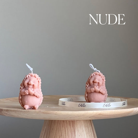 Cute Hedgehog Candle