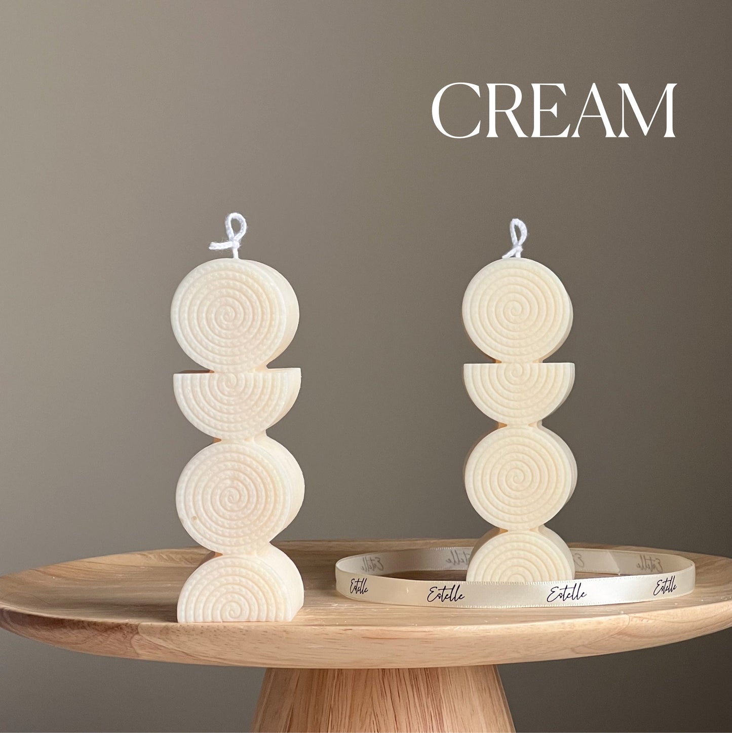 Rounds Pillar Candle