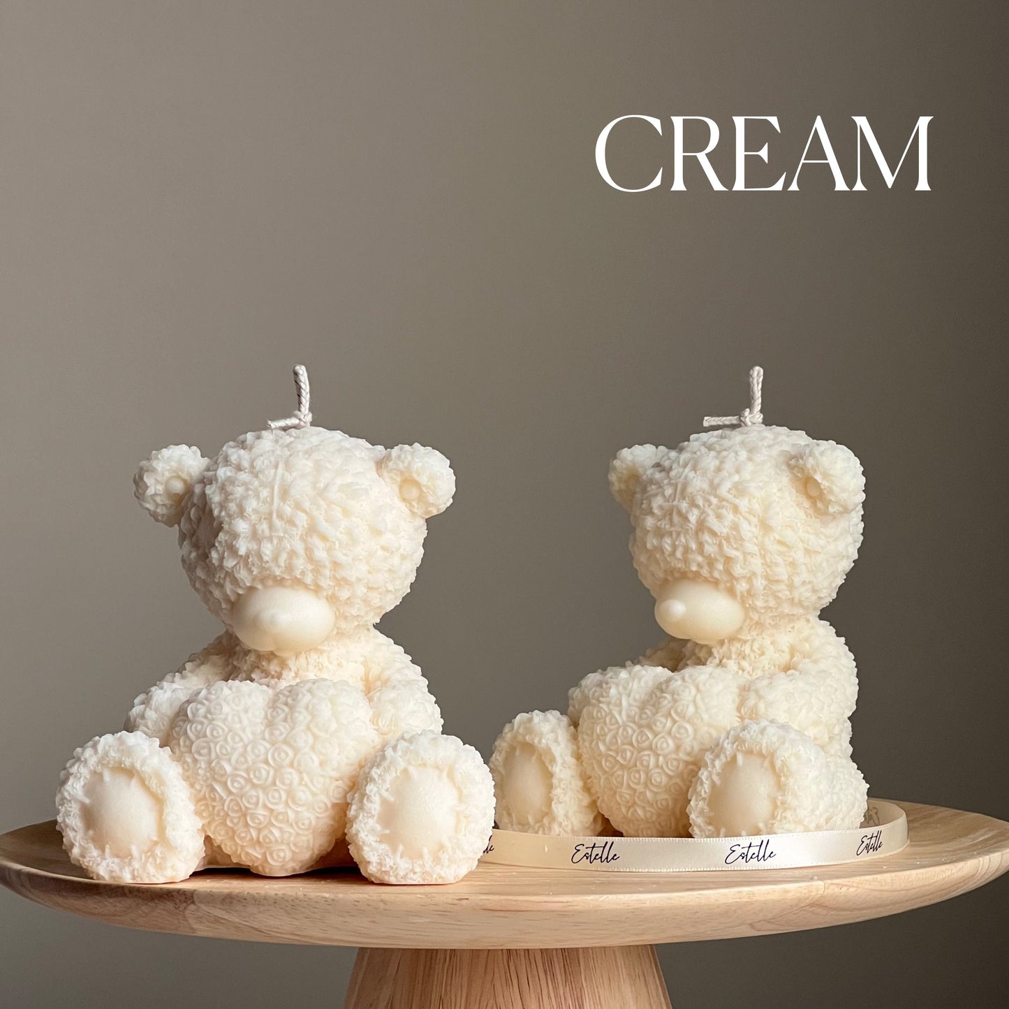 Huge Cute Teddy Candle
