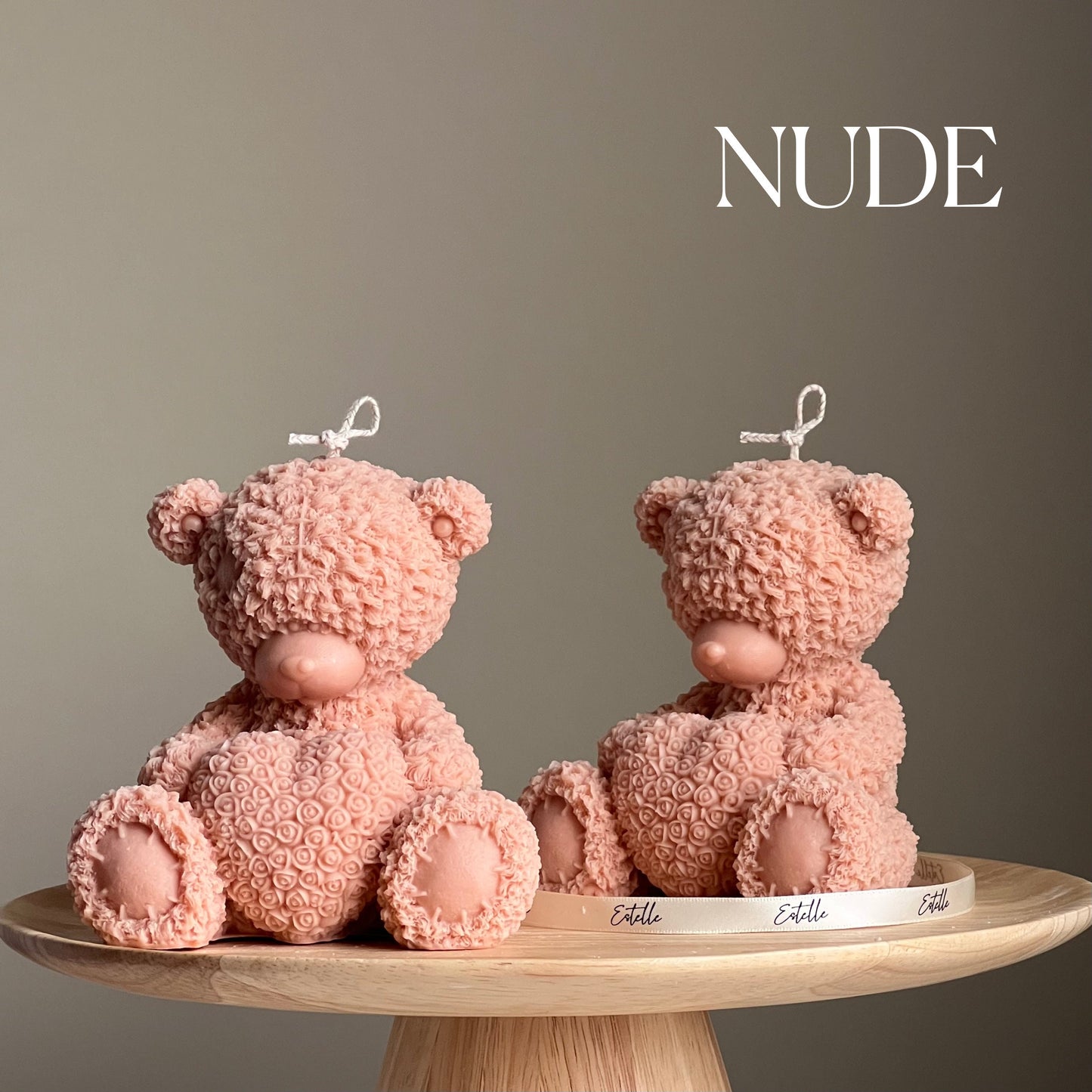 Huge Cute Teddy Candle