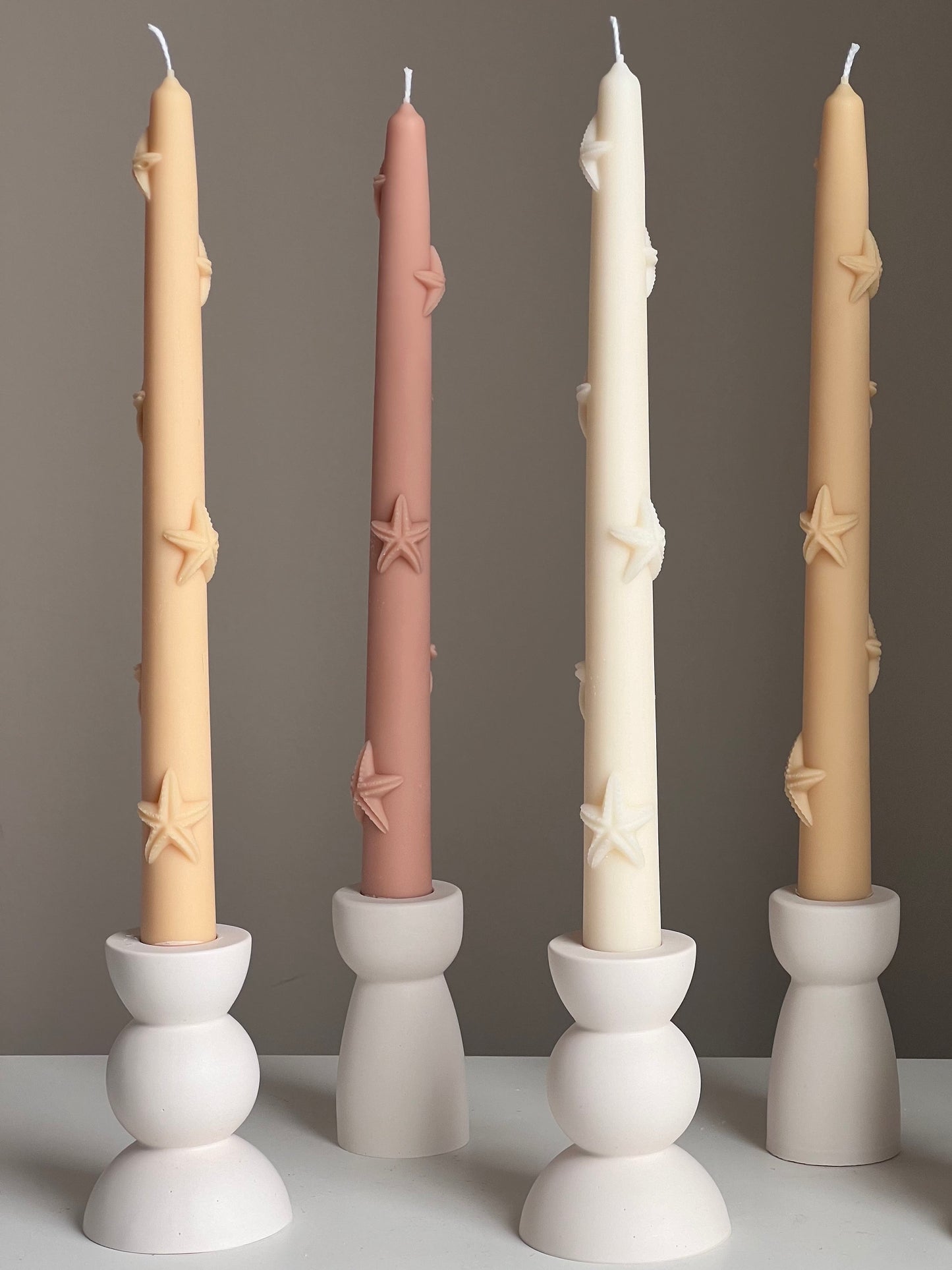 Starfish Taper Candle