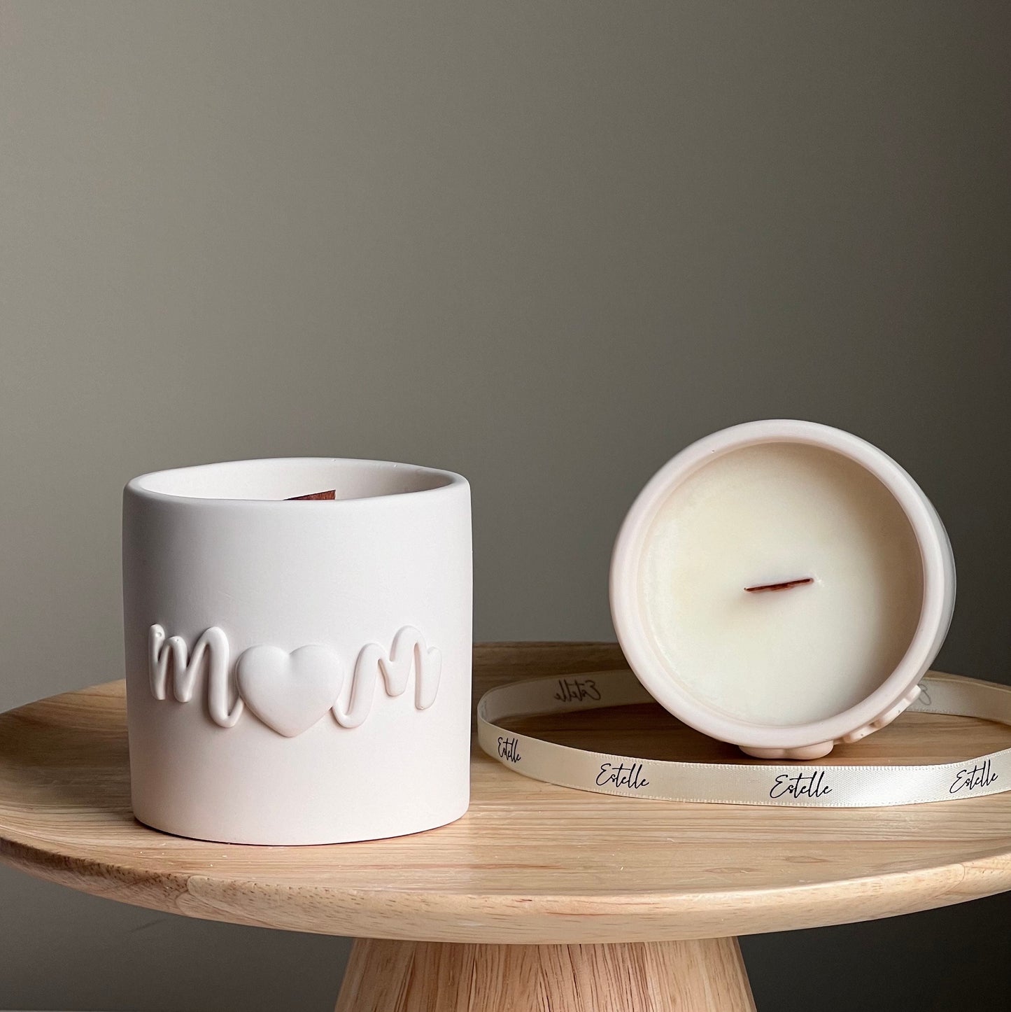 Mom Jar Soy Wax Wood Wick Candle