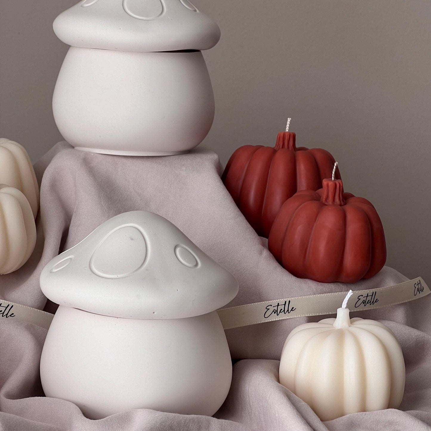Mushroom Jar Soy Wax Candle