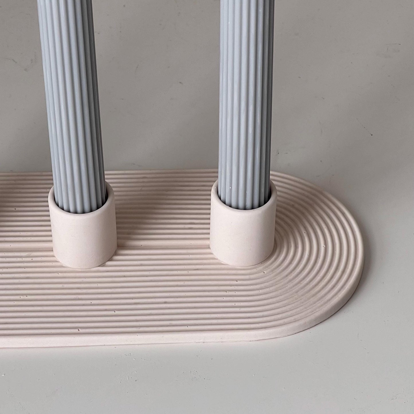 Minimal Geometric Candlestick Holder