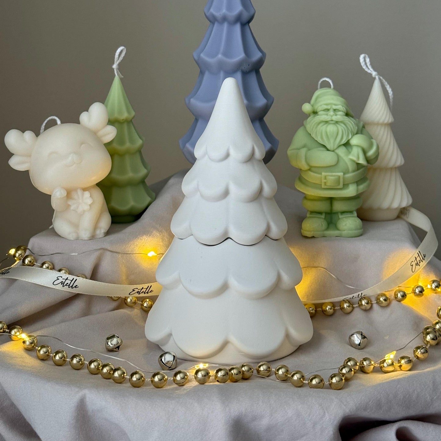 Christmas Tree Jar Soy Wax Candle