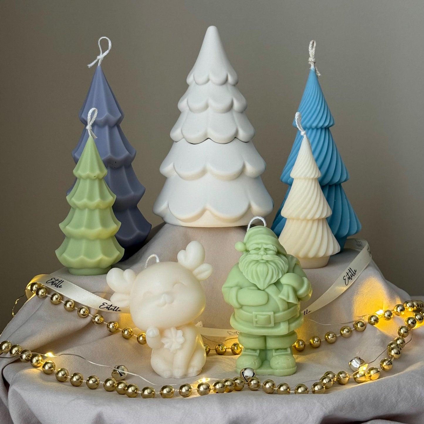 Christmas Tree Jar Soy Wax Candle