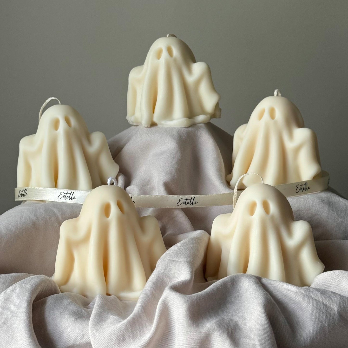 Cute Halloween Ghost Candle