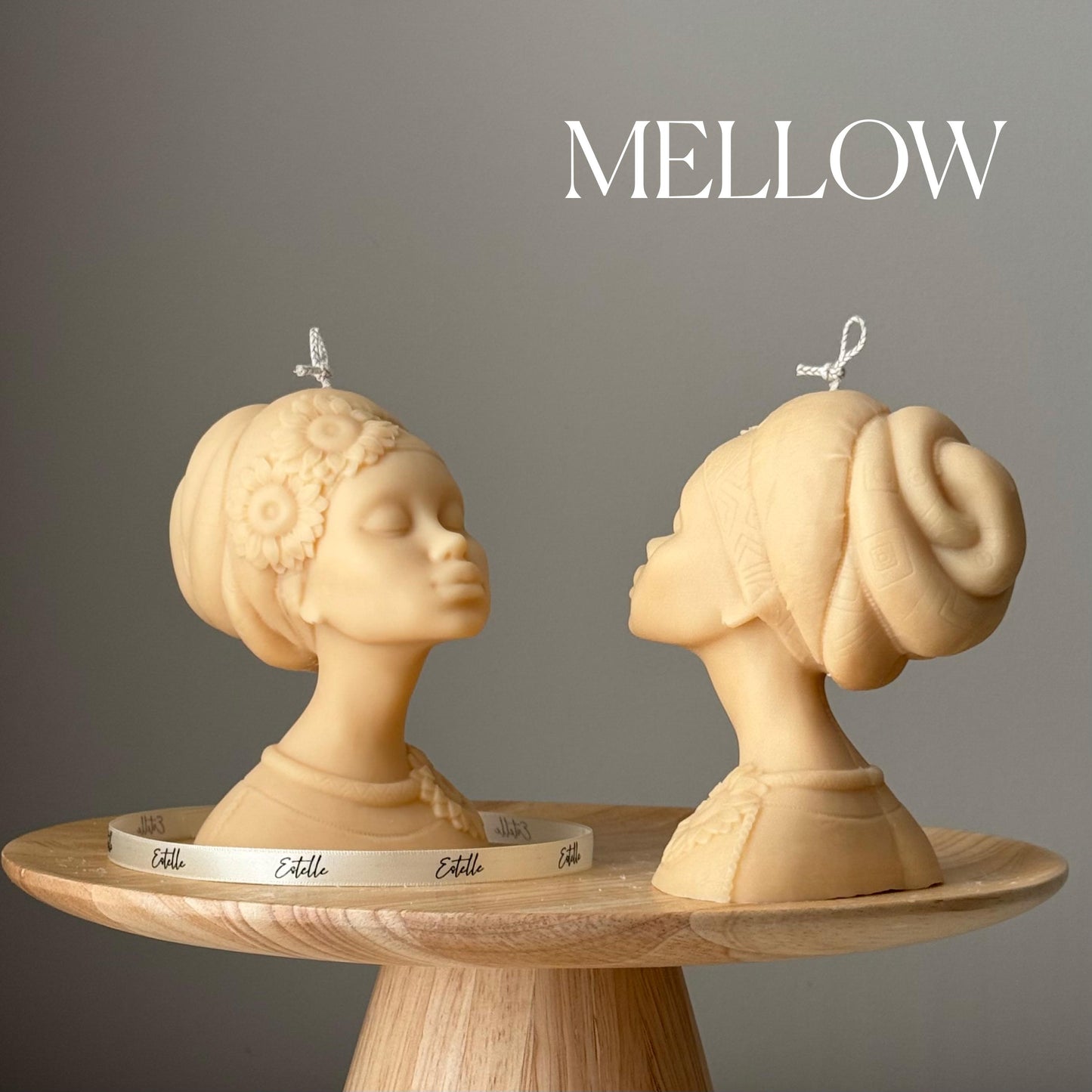Afro Lady Candle