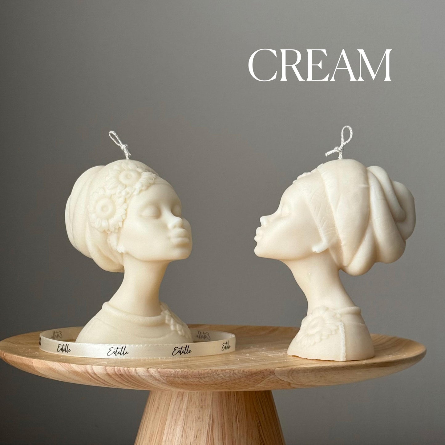 Afro Lady Candle