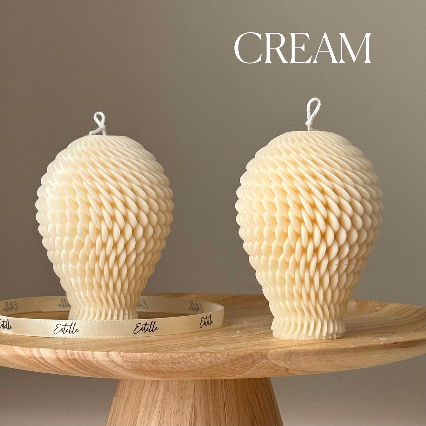 Geometric Balloon Candle
