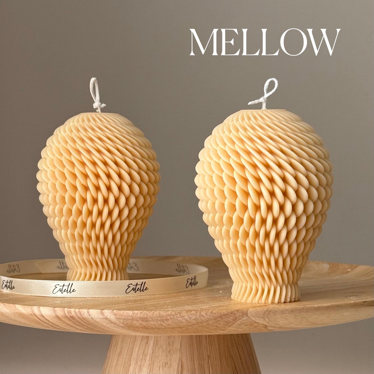 Geometric Balloon Candle