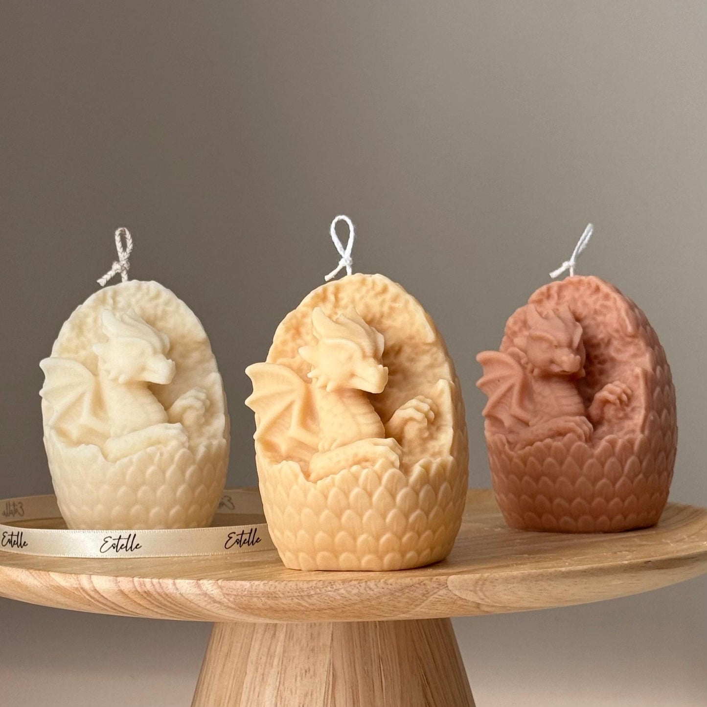 Dragon in Egg Candle