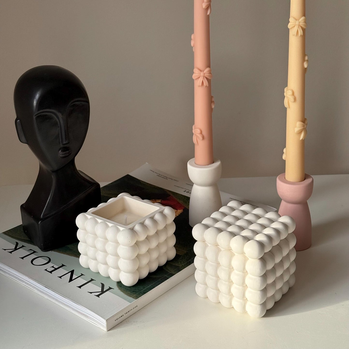Bubble Jar Soy Wax Candle