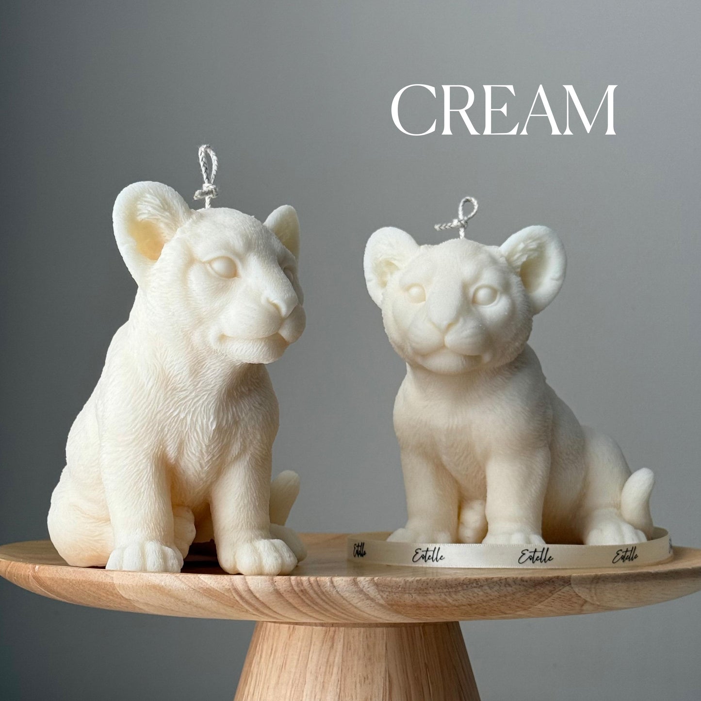 Cute Lion Candle