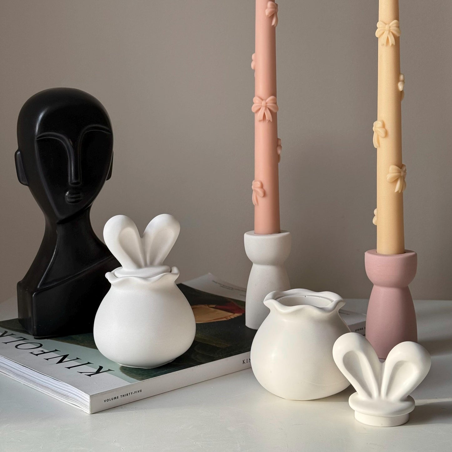 Cute Bunny Soy Wax Candle