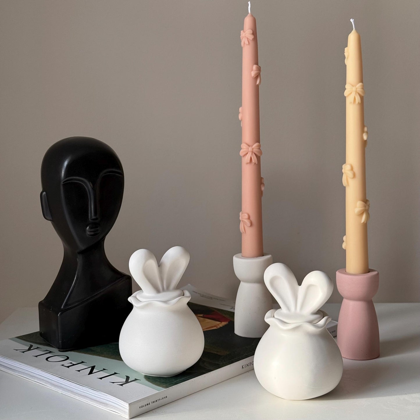 Cute Bunny Soy Wax Candle