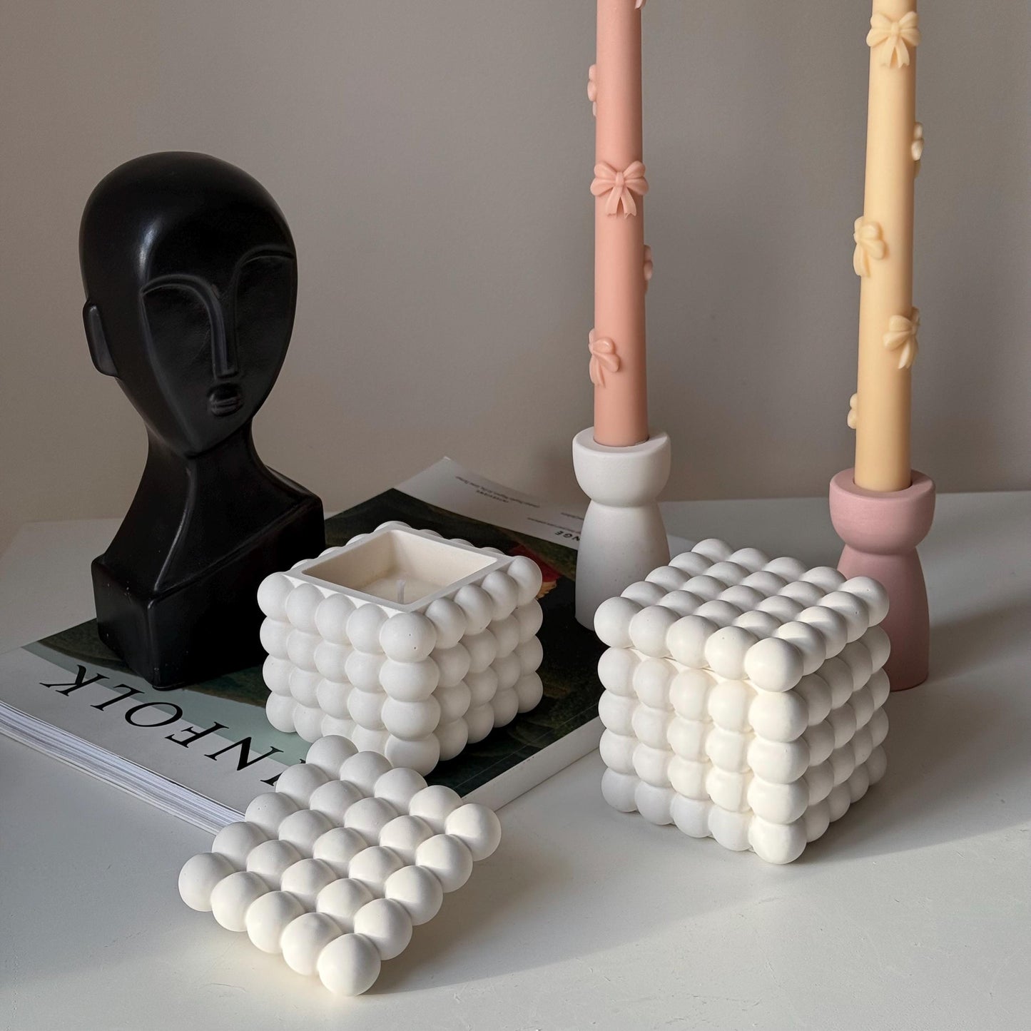 Bubble Jar Soy Wax Candle