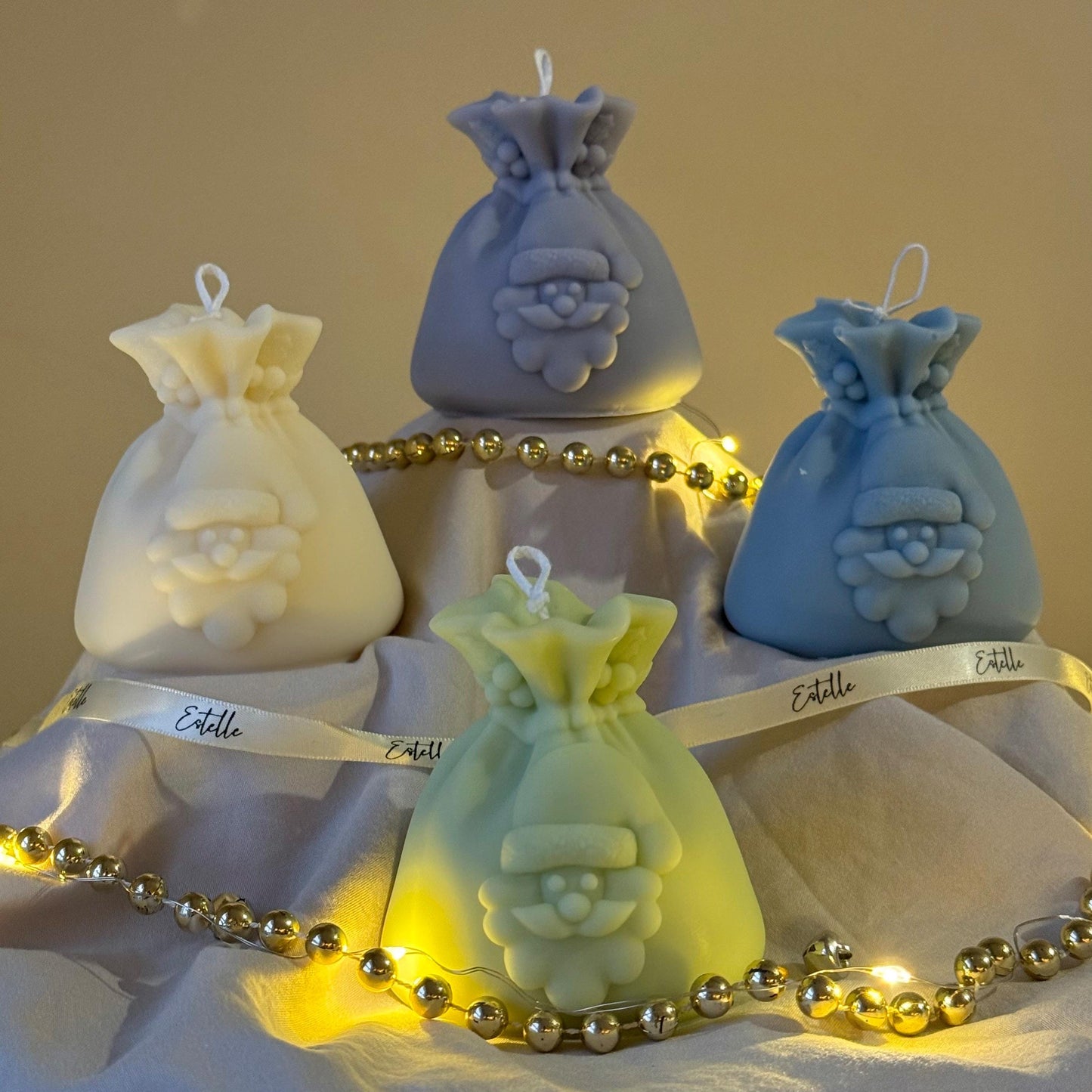 Santa's Sack Candle