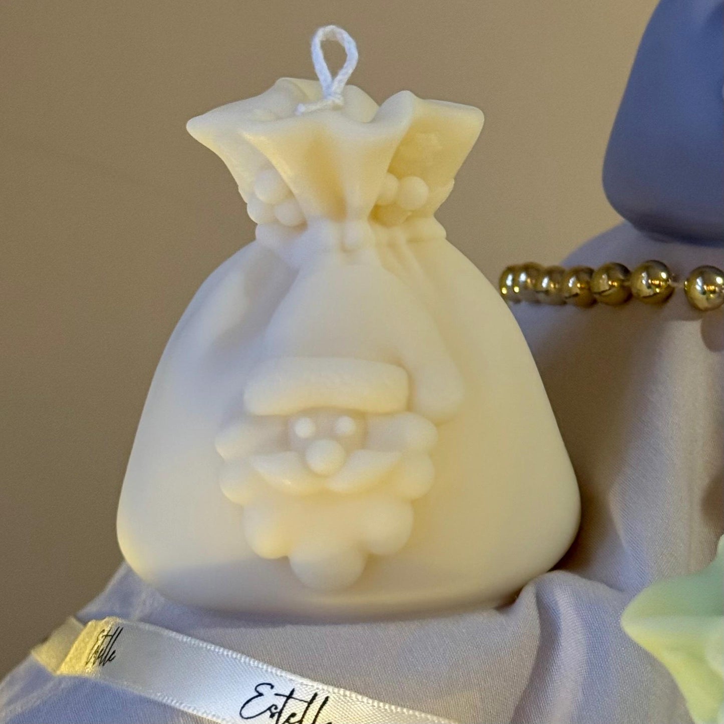 Santa's Sack Candle