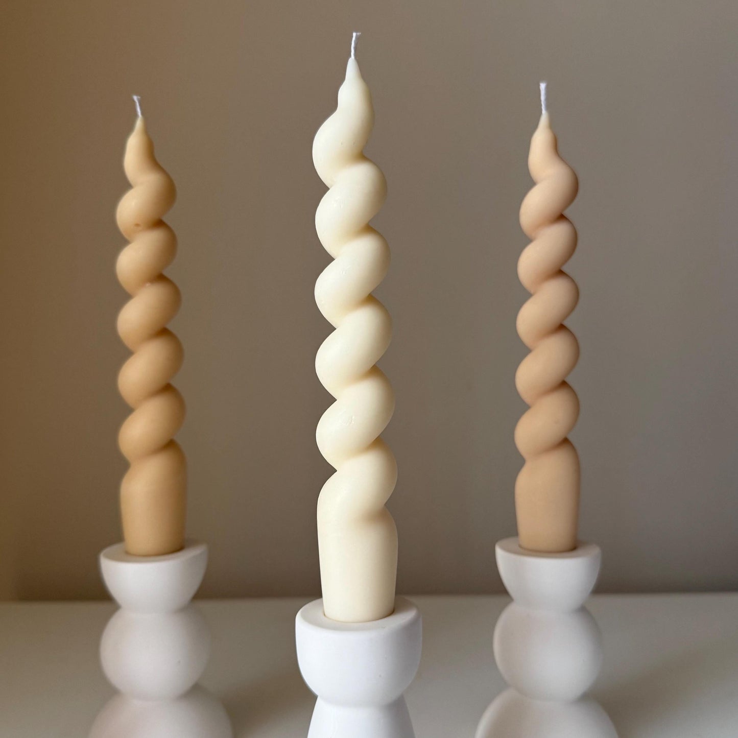 Spiral Taper Candle