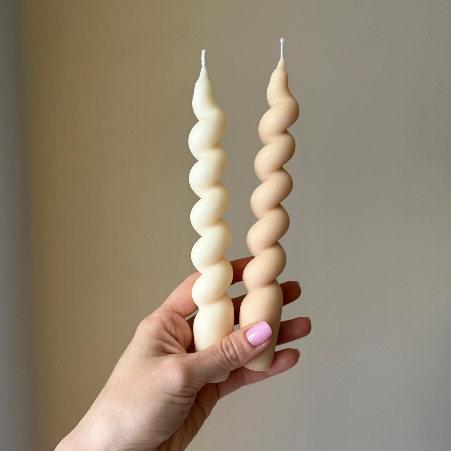 Spiral Taper Candle
