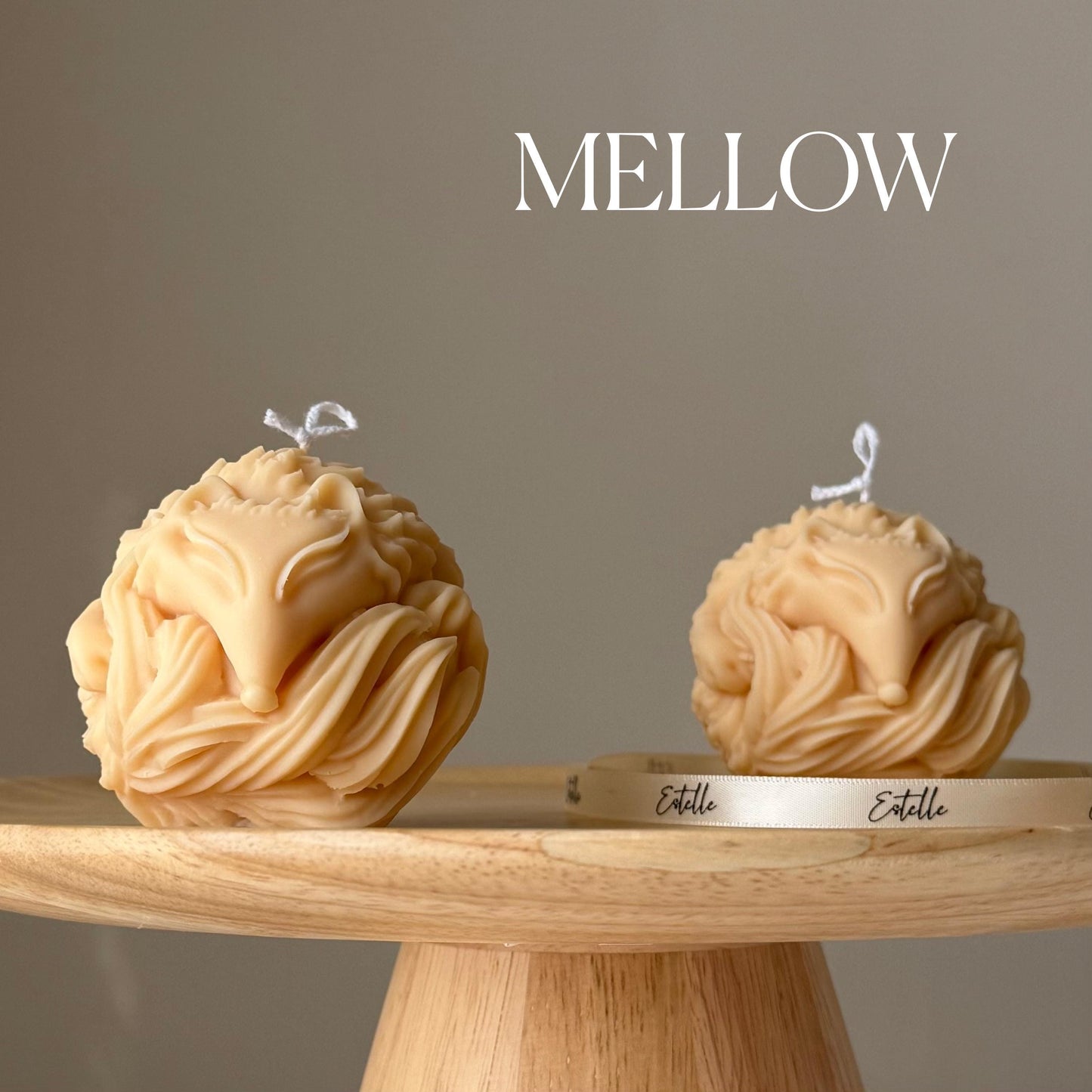 Fox Ball Candle