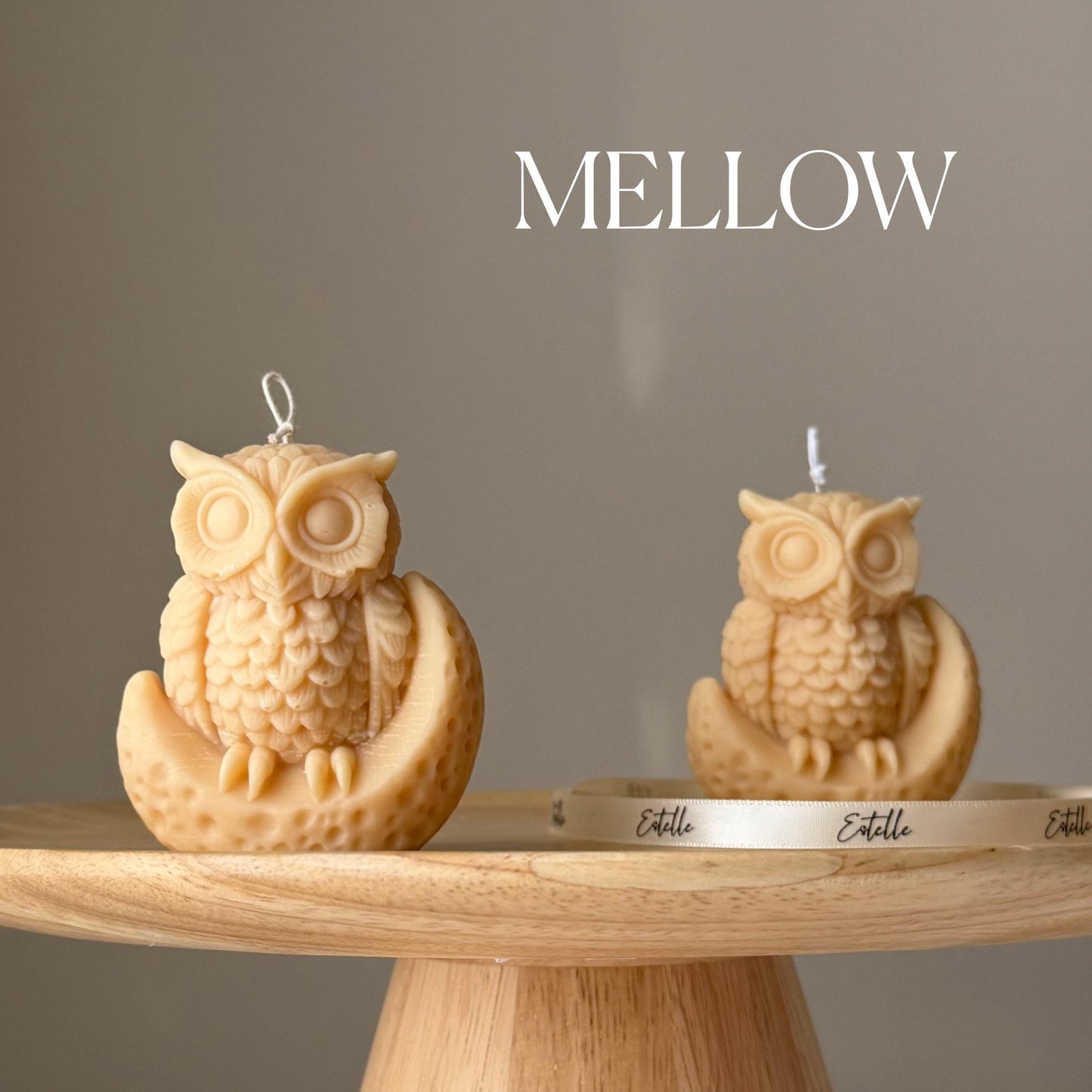 Moon Owl Candle