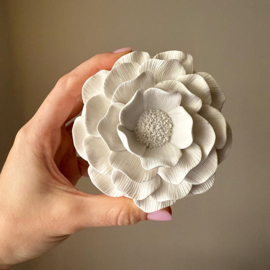 Camelia Flower Jar Soy Wax Candle