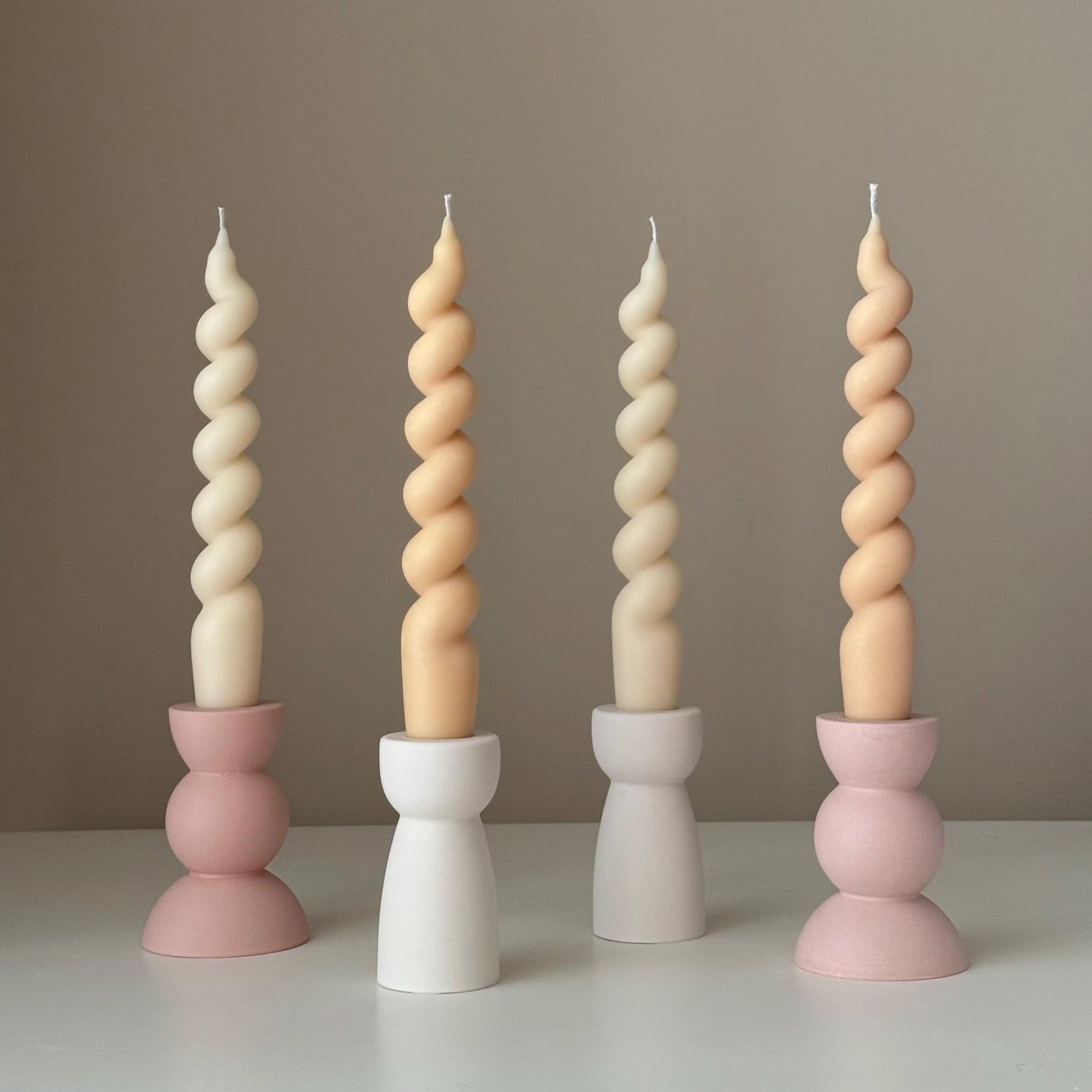 Spiral Taper Candle