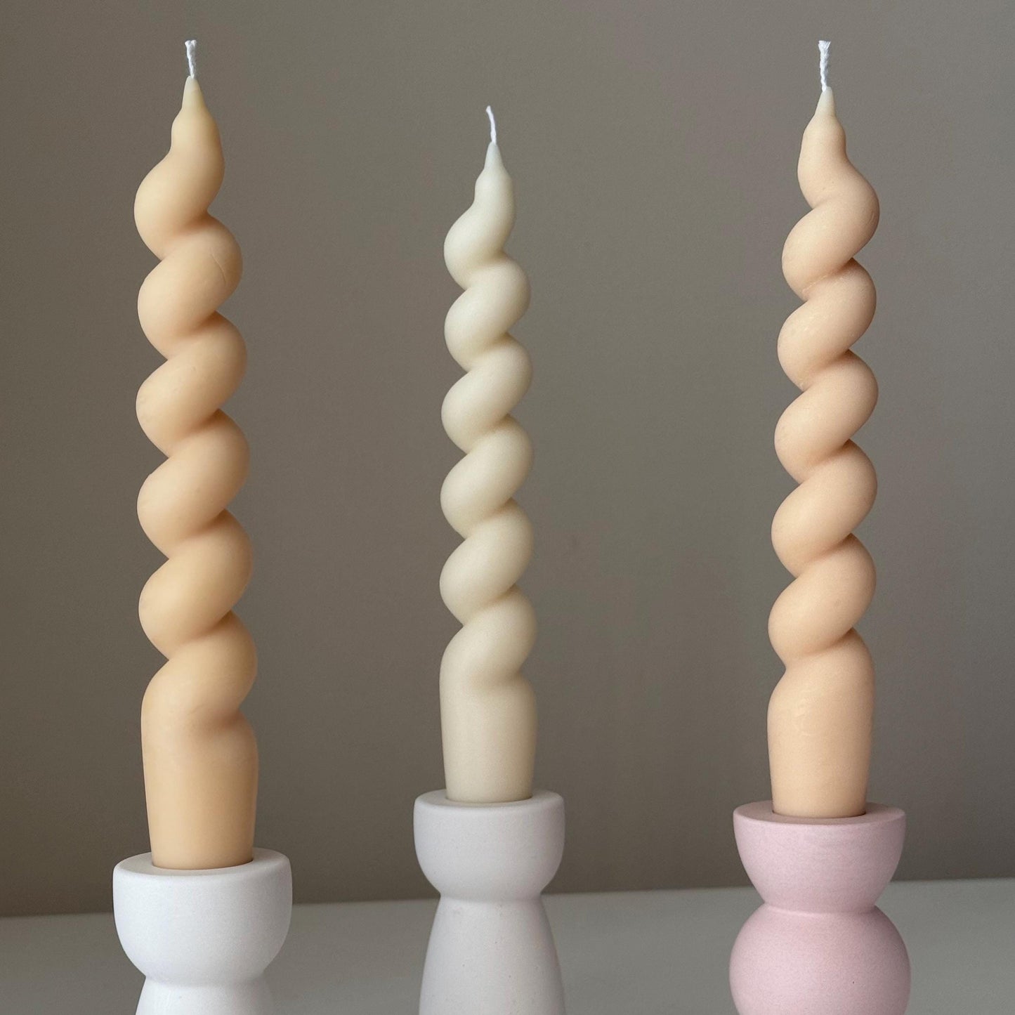 Spiral Taper Candle