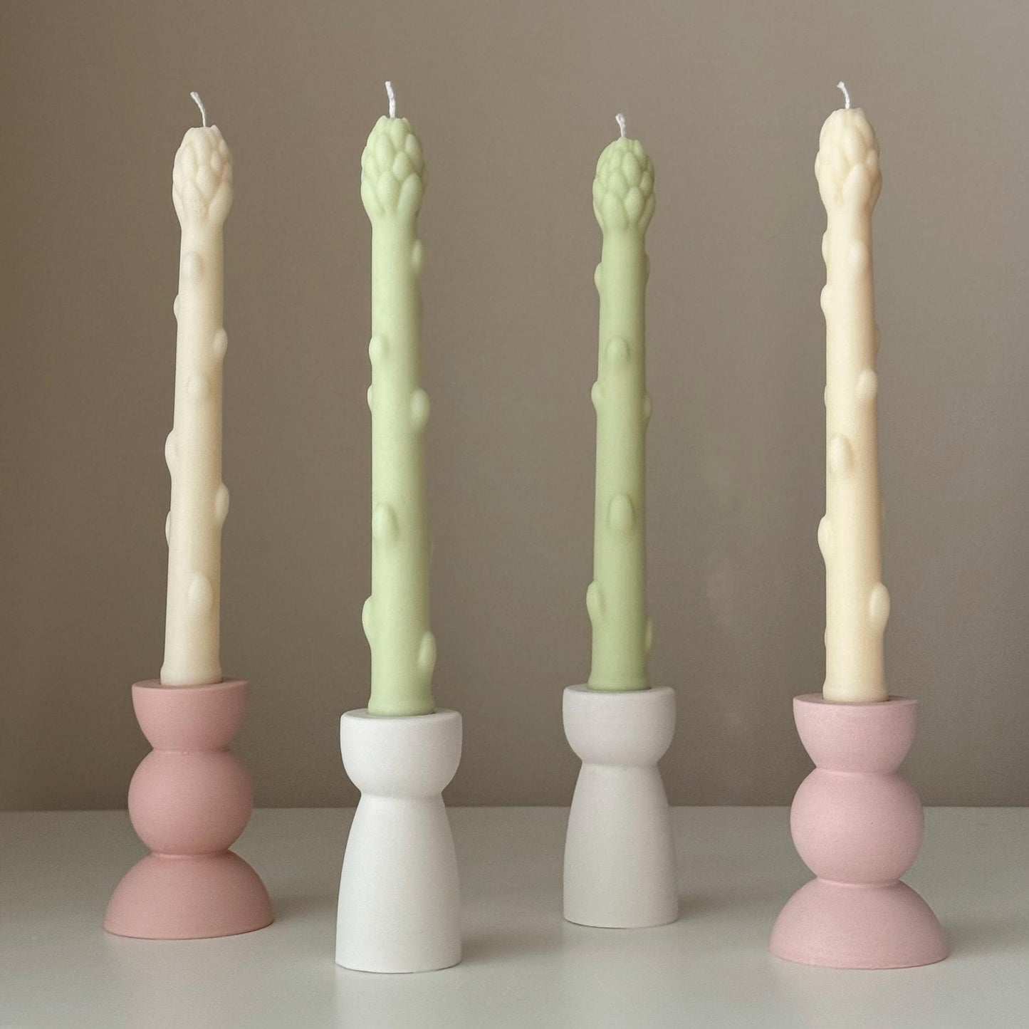 Asparagus Taper Candle
