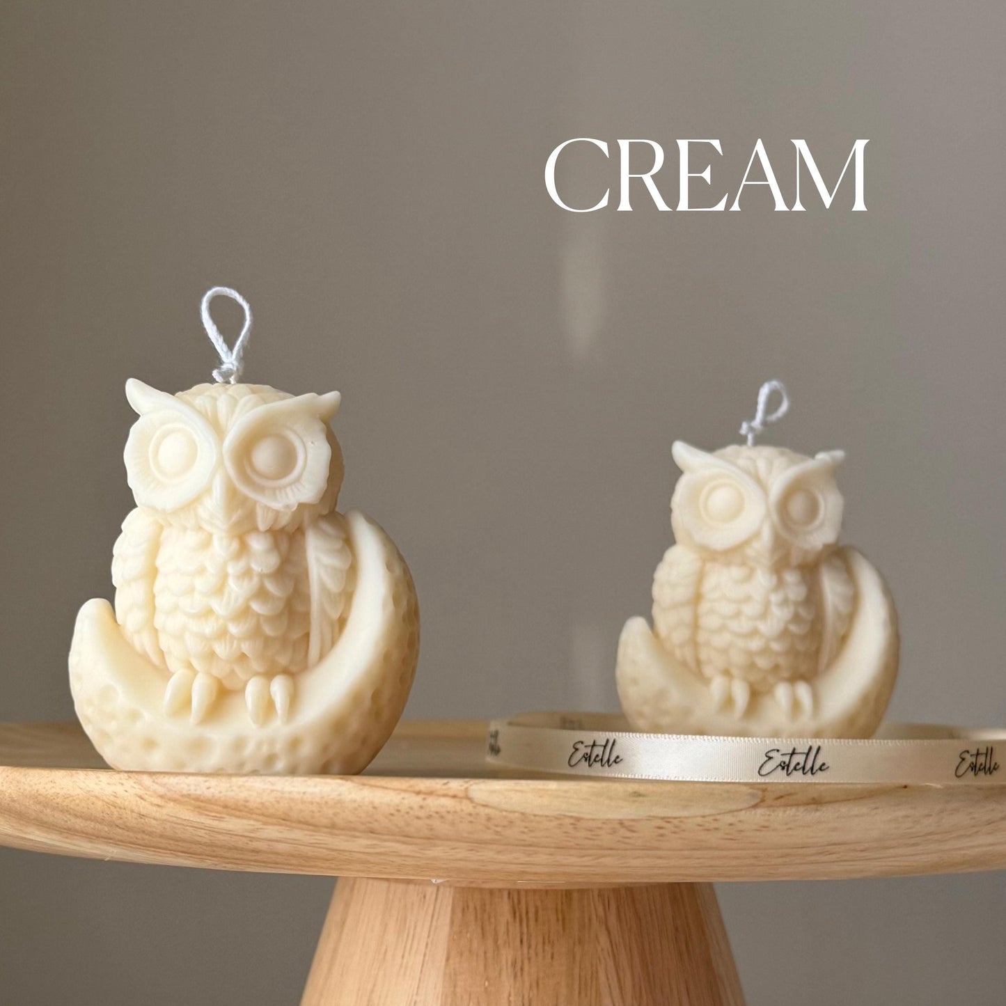 Moon Owl Candle