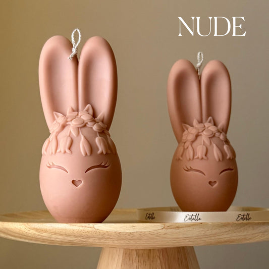 Egg Rabbit Candle