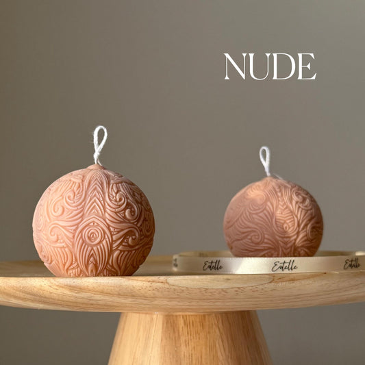 Pattern Ball Candle