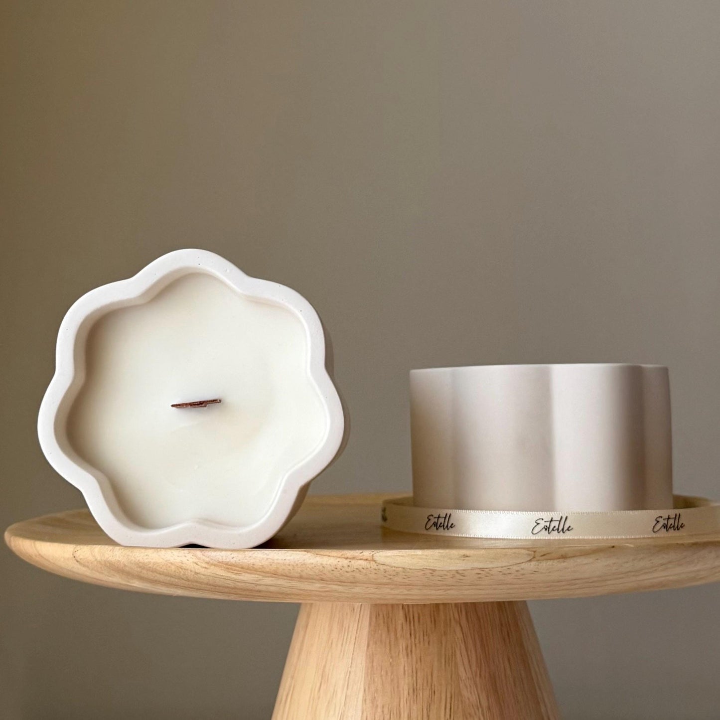 Flower Jar Soy Wax Candle