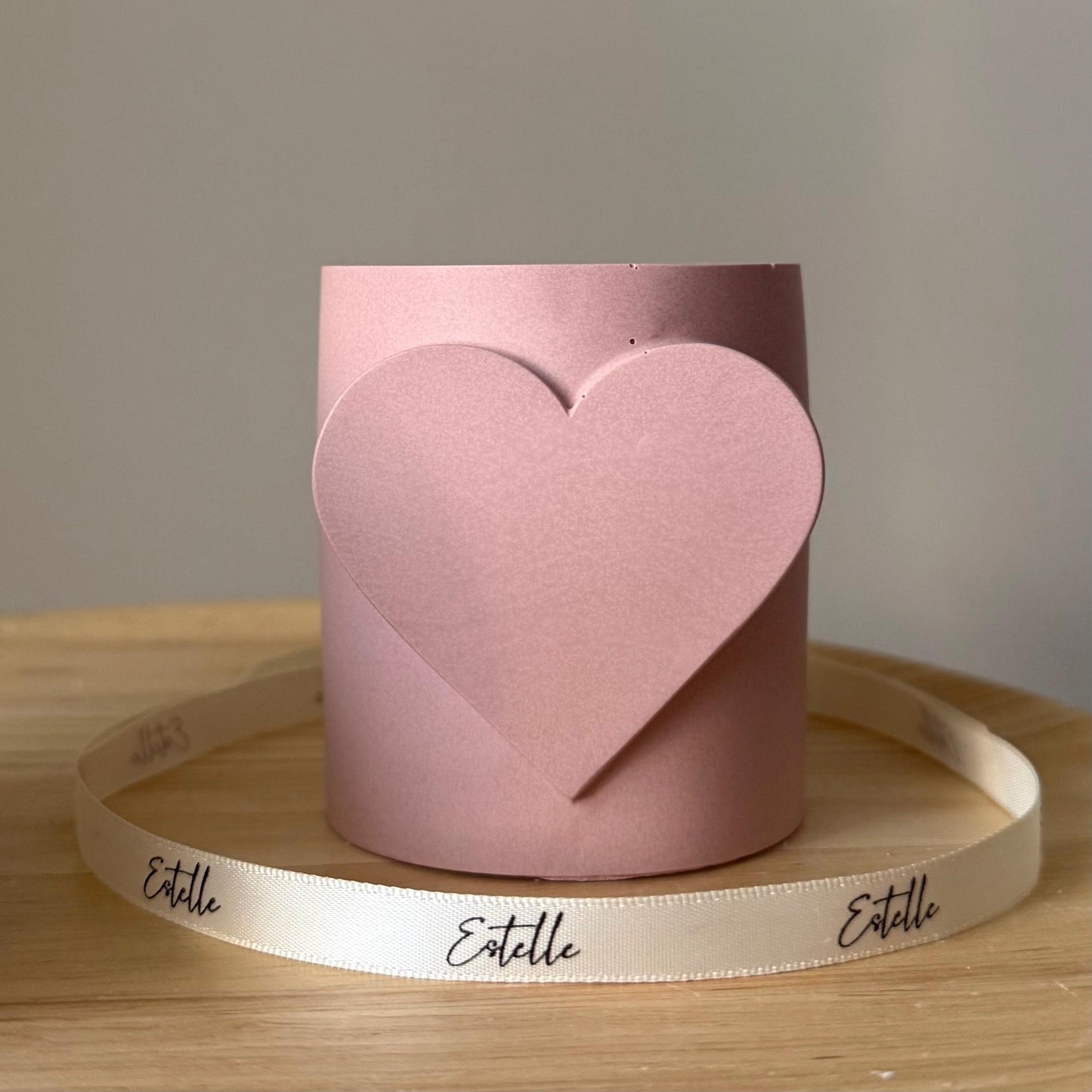Heart Shaped Jar Soy Wax Candle