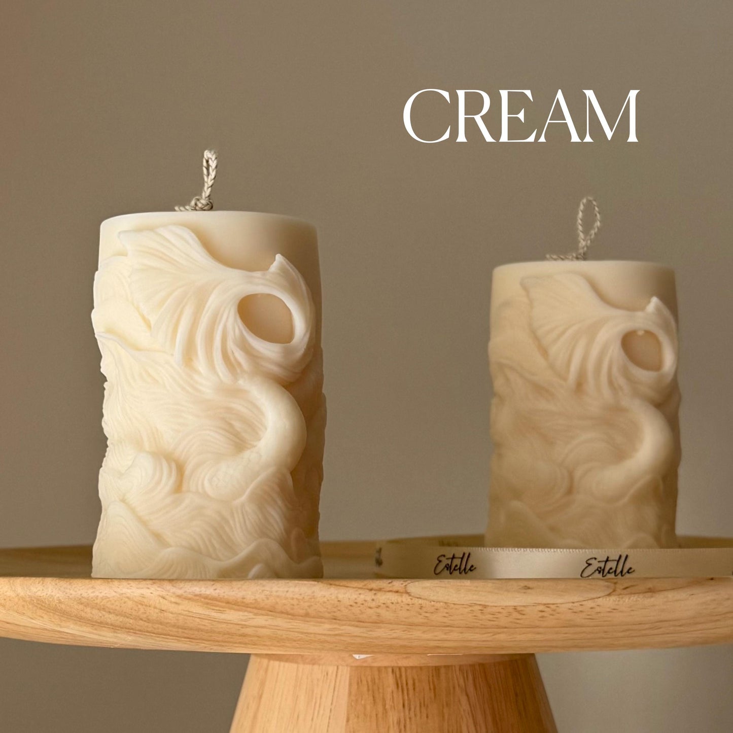 Fishtail Pillar Candle