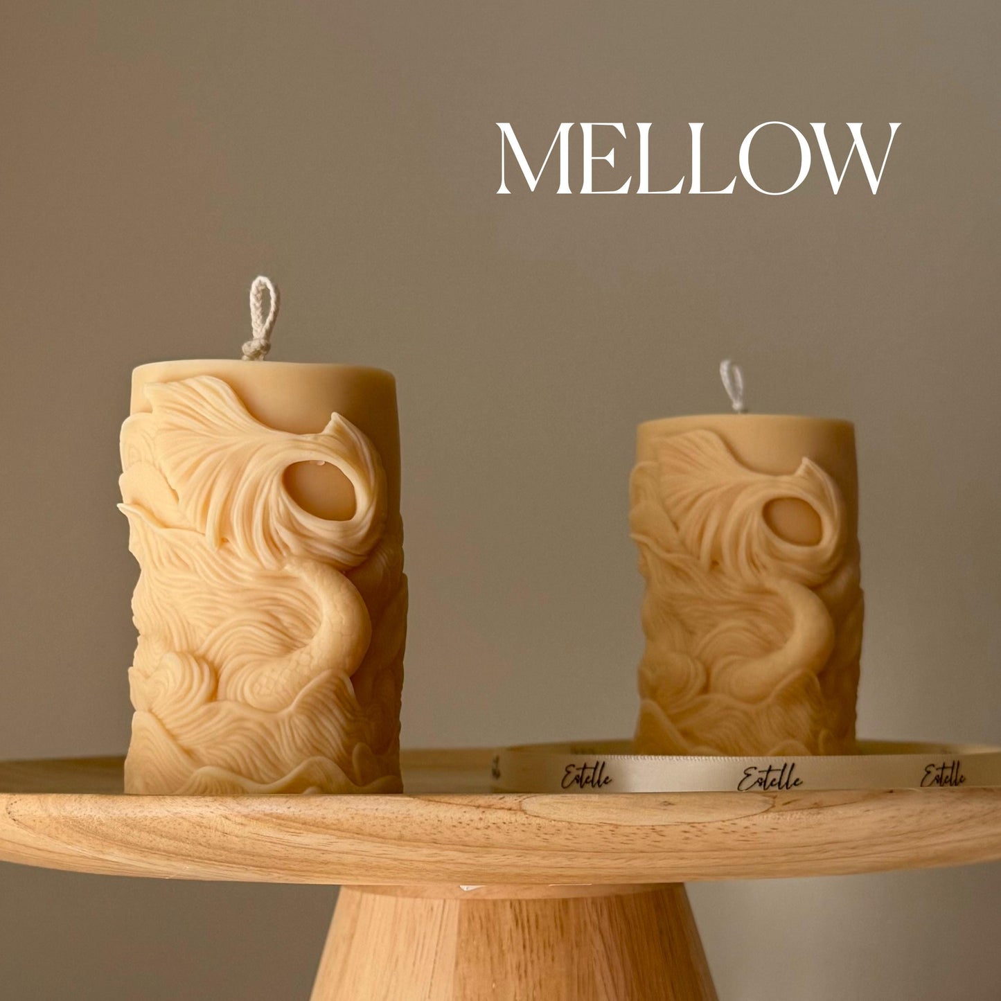 Fishtail Pillar Candle
