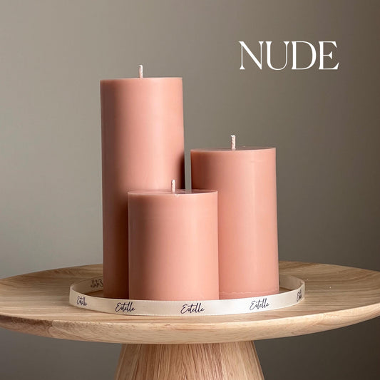 Set of 3 Classic Pillar Candles