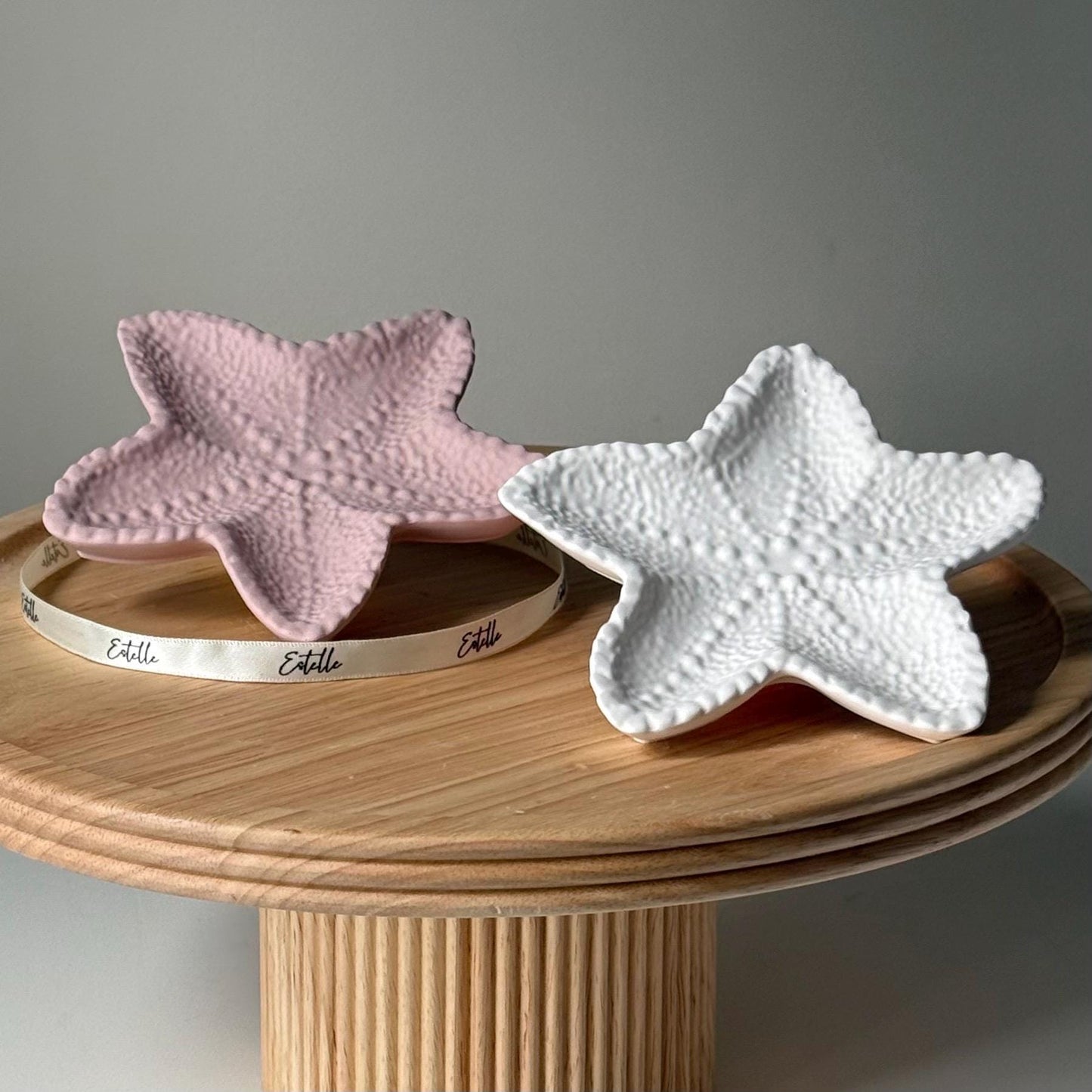 Elegant Starfish Jewellery Dish | Desk Accessories | Jesmonite Tray | Homeware Gift Ideas| Jesmonite Home Decor| Birthday gift| Scandi Decor