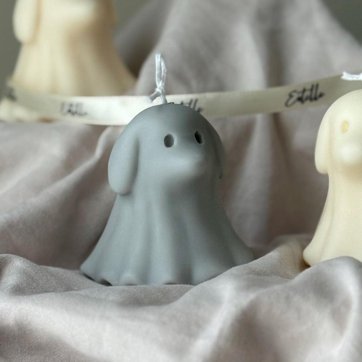 Cute Halloween Dog Ghost Candle